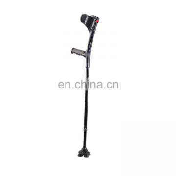 New adjustable height walking health recover forearm medical aluminium arm elbow crutches