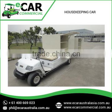 2 Seater Hotel Electric Housekeeping Cars