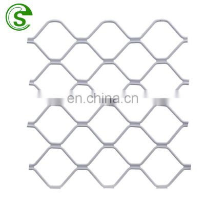 White color Protection window grille mesh Aluminum amplimesh costs