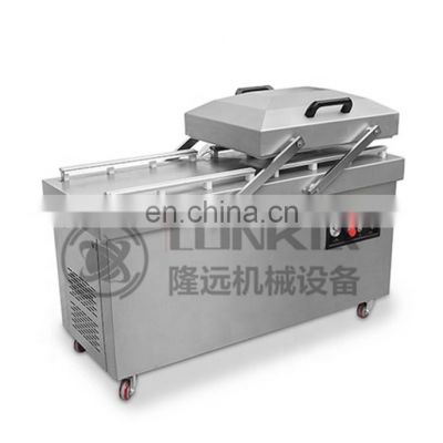 Automatic Double Chamber  Meat/Rice Packaging Vacuum Machine/Vacuum Packing Machine for Food
