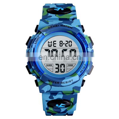 colorful LED light SKMEI 1548 digital sports children wristwatch waterproof kids watch