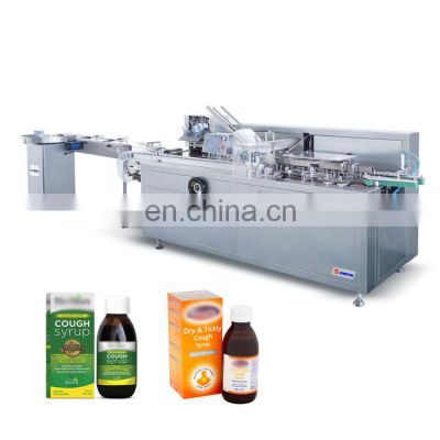 Fully Automatic High Speed Face Mask Cartoning Machine Bags Pouch Bottle Carton Packing Machine