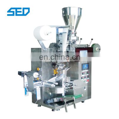 20-40 bags / min Automatic Loose Leaf Tea Packing Machine With Label Thread