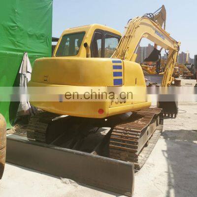 Cheap  KOMATSU PC60 Mini Crawler Excavator 6 ton mini crawler digger Japan made Komatsu machine