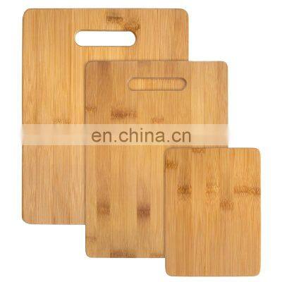 Whole Eco-friendly Kitchen Customize Bamboo Cutting Board Handle