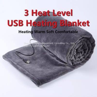 ISO Custom Electric Blanket/ Color Custom USB Electric Blanket/ USB Electric Blanket Keep Warm/