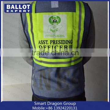 high visibility and good warning reflective safety vest