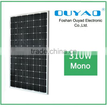 High quality Mono 310W solar panel