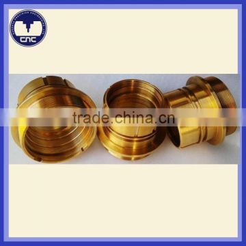 Custom brass CNC machine parts