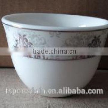 2015 hotsale 12 pcs gold design new bone china cawa cup                        
                                                Quality Choice