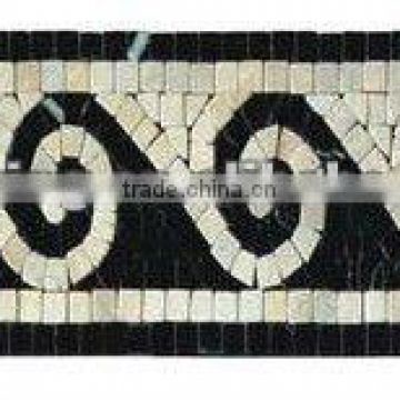 hot sell wall marble borders line -- mosaic border TB09
