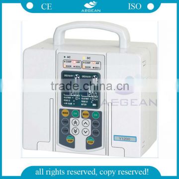 AG-XB-Y1200 CE ISO medical double channel hospital portable infusion pump price