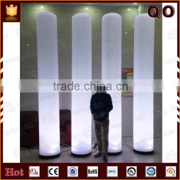 Indoor and outdoor decorations glitter lighting inflatable led pillars