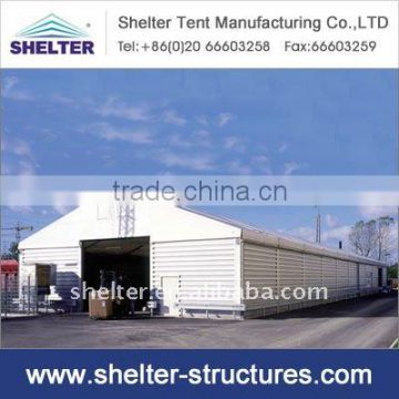 big industrial storage hall for warehouse