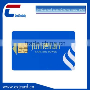 ISO 7816 contact smart card for access control