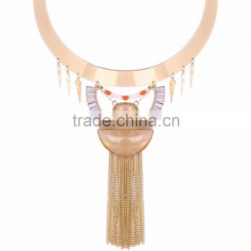 New Design Fashion Crystal Necklaces Women Luxury Statement Diamond Necklace Jewelry SKA8440