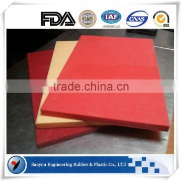 Food Contact Acceptable UHMWPE products thick rubber sheet