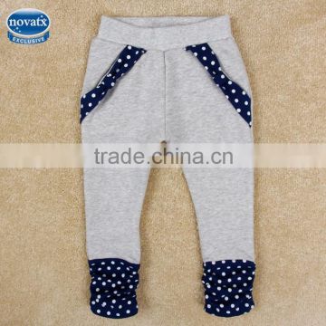 (G5219) Nova dot leg trousers kids baby winter girl tight leg pants