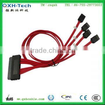 Mini SAS 32P to 4*SATA Cable