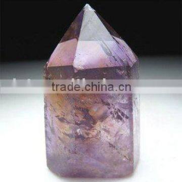 Natural Rock Amethyst Point