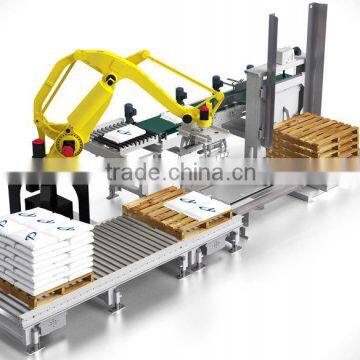 automatic bags palletizing robotic