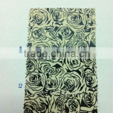 cotton spandex denim printed fabric:P6480-D13081318