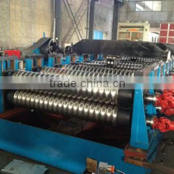 Corrugated Steel Culvert Pipe production line 200*55mm