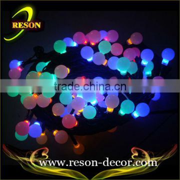 RS-SL004 L:3m RGB decorating led big ball string lights