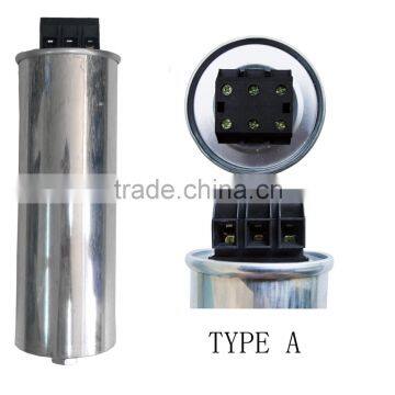 Low voltage power capacitor