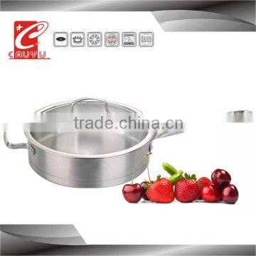 New product stainless steel paella pan best selling hot chinese products