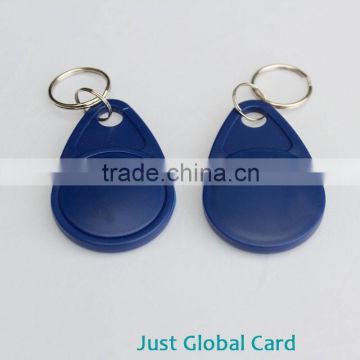factory price T5577, TK4100, F08, S50 keychain RFID key tag NFC key card