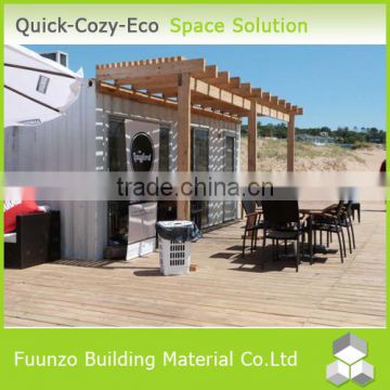 Sustainable Nice-looking Prefabricated Recyclable Coffeeshop