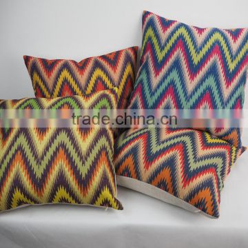 Home Decor sofa bed chervon design print throw cushions