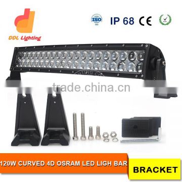 single row 240w led light bar, tow truck led light bar for offroad 4x4