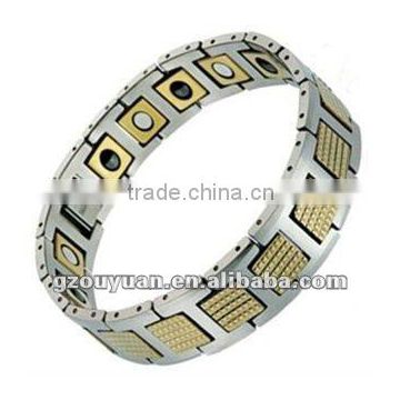 Unique design high polished beautiful tungsten bracelet