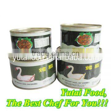 Food Service Can Sizes Wholesale Halal Canned Roasted Goose OEM Food