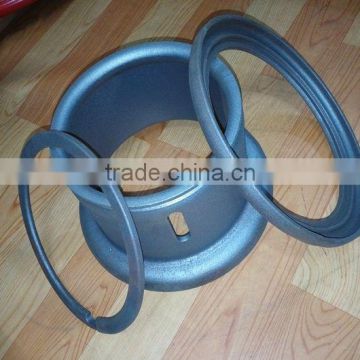 Semi-finished product 4.33-8 Jiujiu 3pcs forklift steel wheel