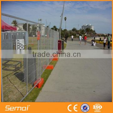 2016 hot sale china hebai semai factory hot dipped galvanized temporary fence panels
