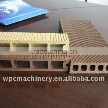 wood plastic profile extrusion line for window profile and door