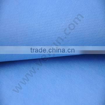 SMS nonwoven fabric/ surgical blue/ surgical gown/ face mask