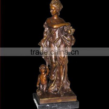 Casting large brass sculpture in art & collectible