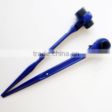 Powder coated finish ratchet spanner scaffold podger wrench