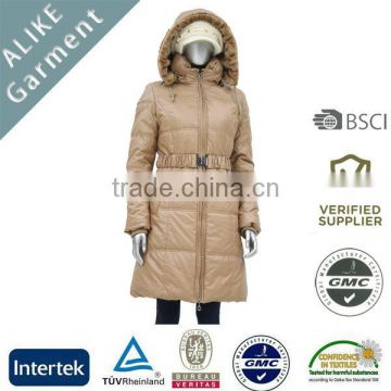 ladies quilted fashion warm coat