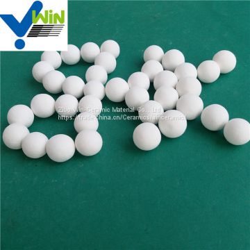 Inert catalyst bed support alumina ceramic packing ball as the supporting material