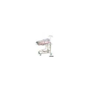 Stainless steel baby trolley