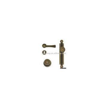 door plate handle(handle plate/zinc door handle/pull  and push  handle )P9002-H1007