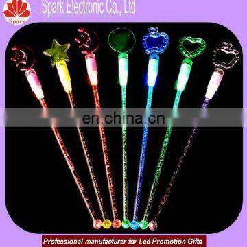 multicolor plastic led cocktail stick bar glow products