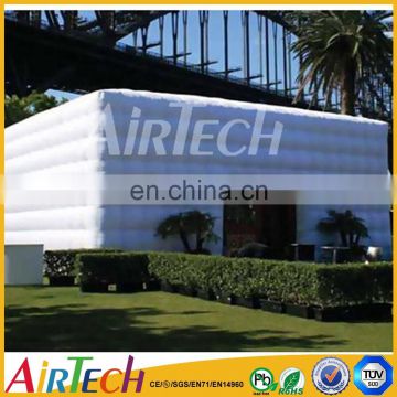 Fire resistant inflatable party tent, Inflatable cube tent price for party event