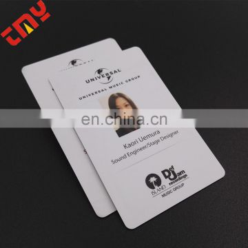 Custom Resuable Pvc Plastic Name Badge Holder For Sale