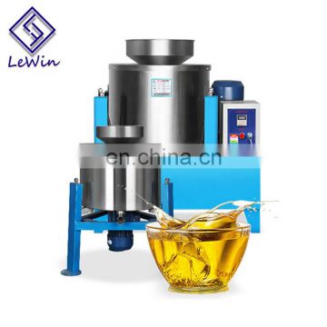 high efficiency factory use centrifugal oil filter machine sesame peanut oil process machine